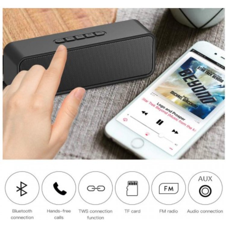 Bluetooth Speaker with Built in Camera Wi Fi